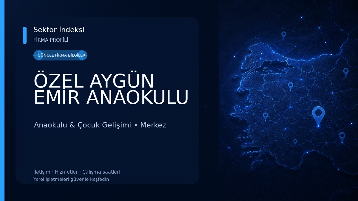 ÖZEL AYGÜN EMİR ANAOKULU Anaokulu & Çocuk Gelişimi