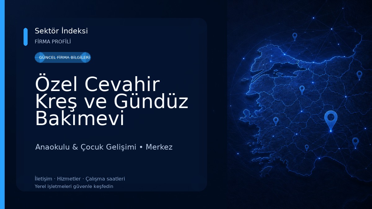 Özel Cevahir Kreş ve Gündüz Bakımevi 