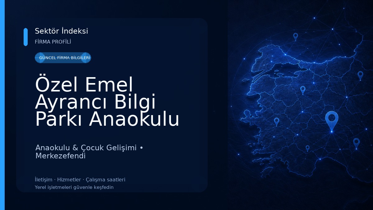 Özel Emel Ayrancı Bilgi Parkı Anaokulu Anaokulu & Çocuk Gelişimi