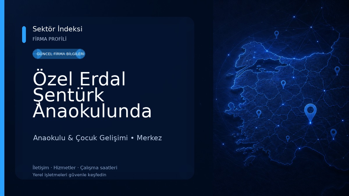 Özel Erdal Şentürk Anaokulunda 