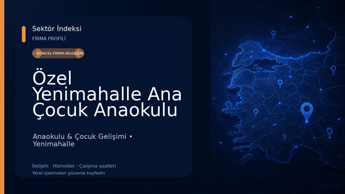Özel Yenimahalle Ana Çocuk Anaokulu