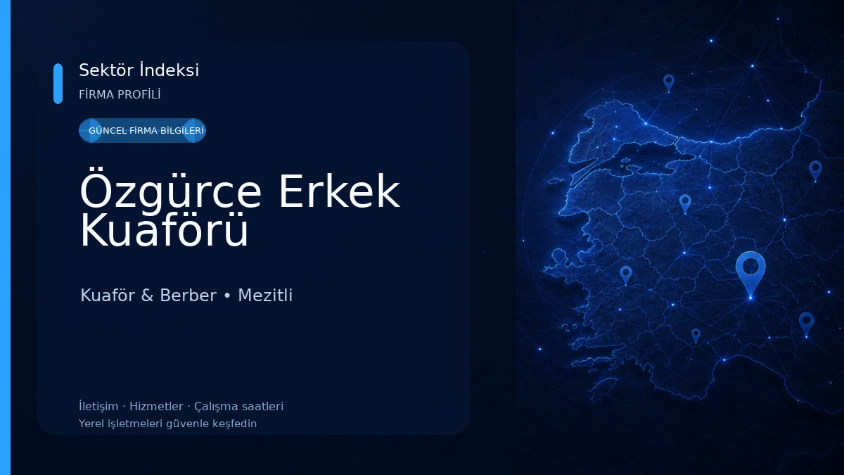 Özgürce Erkek Kuaförü Kuaför & Berber