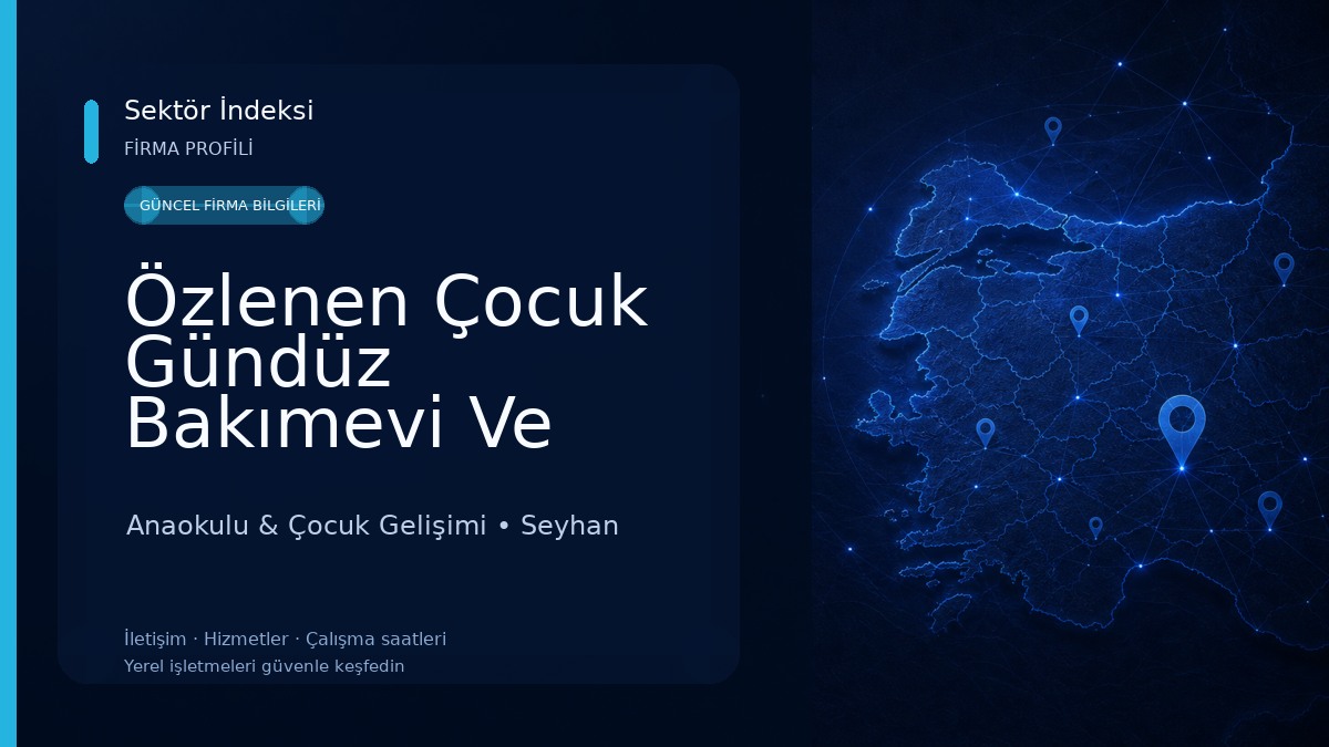 Özlenen Çocuk Gündüz Bakımevi Ve Kulübü