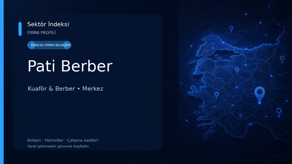 Pati Berber Kuaför & Berber