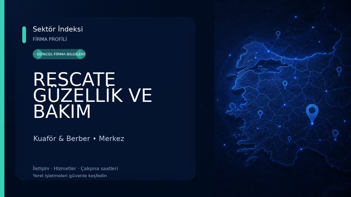 RESCATE GÜZELLİK VE BAKIM Kuaför & Berber