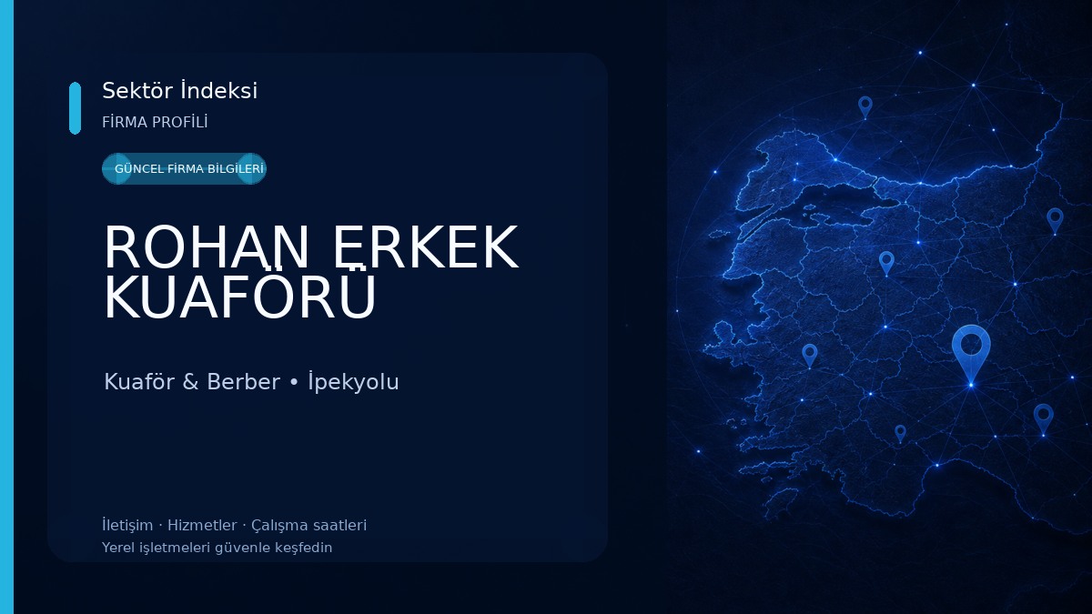 ROHAN ERKEK KUAFÖRÜ Kuaför & Berber