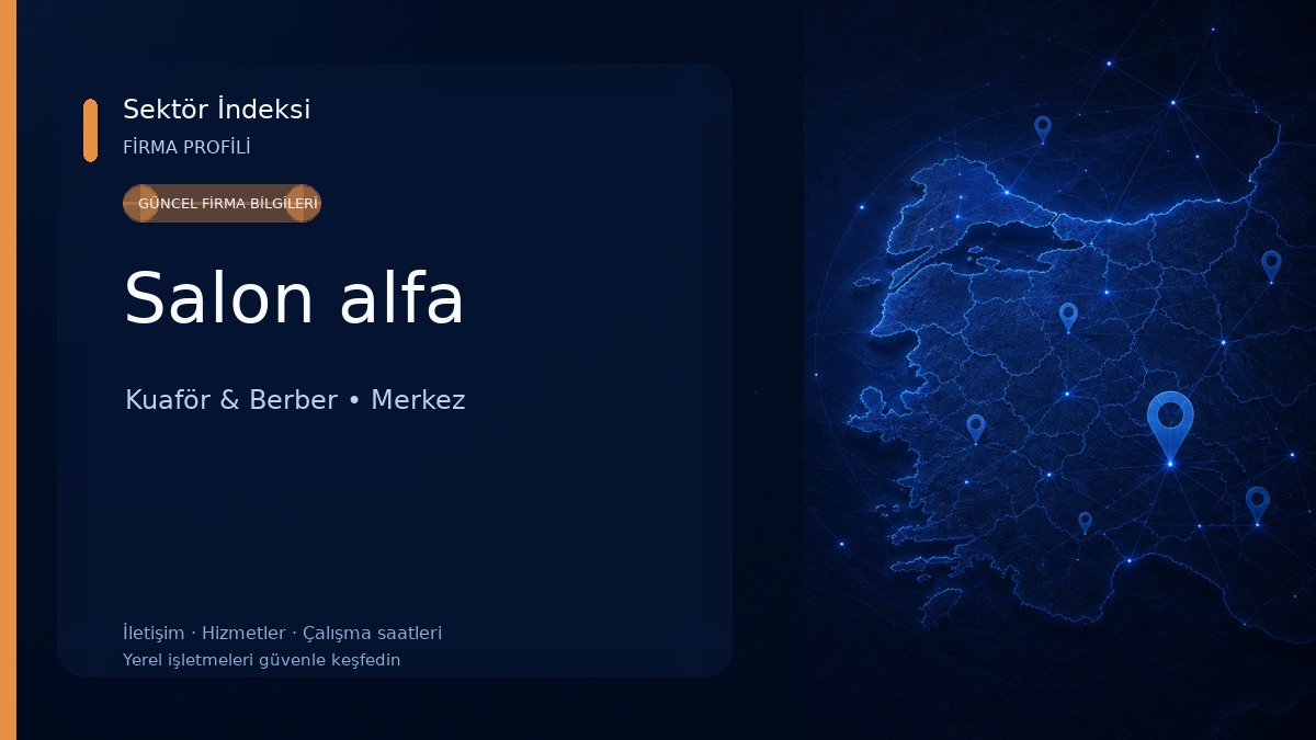 Salon alfa