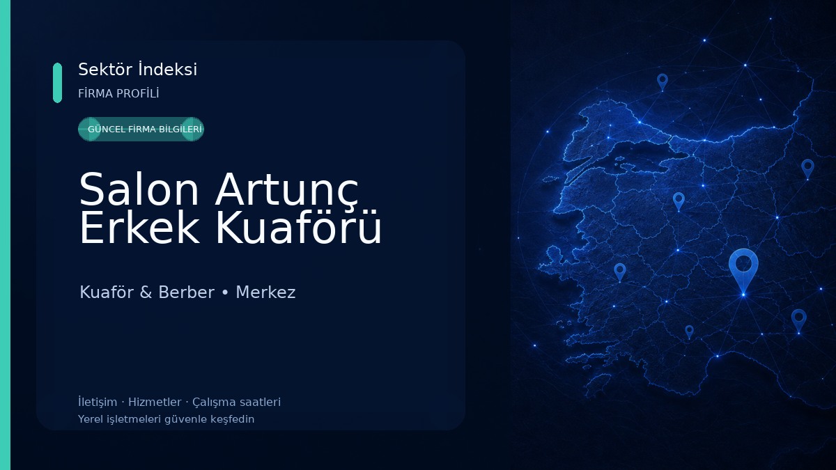 Salon Artunç Erkek Kuaförü 