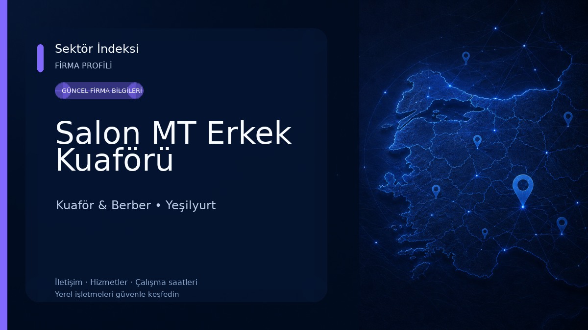 Salon MT Erkek Kuaförü Kuaför & Berber