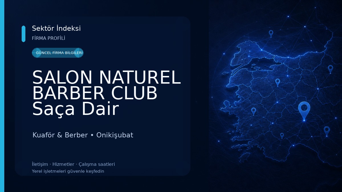 SALON NATUREL BARBER CLUB Saça Dair Herşey