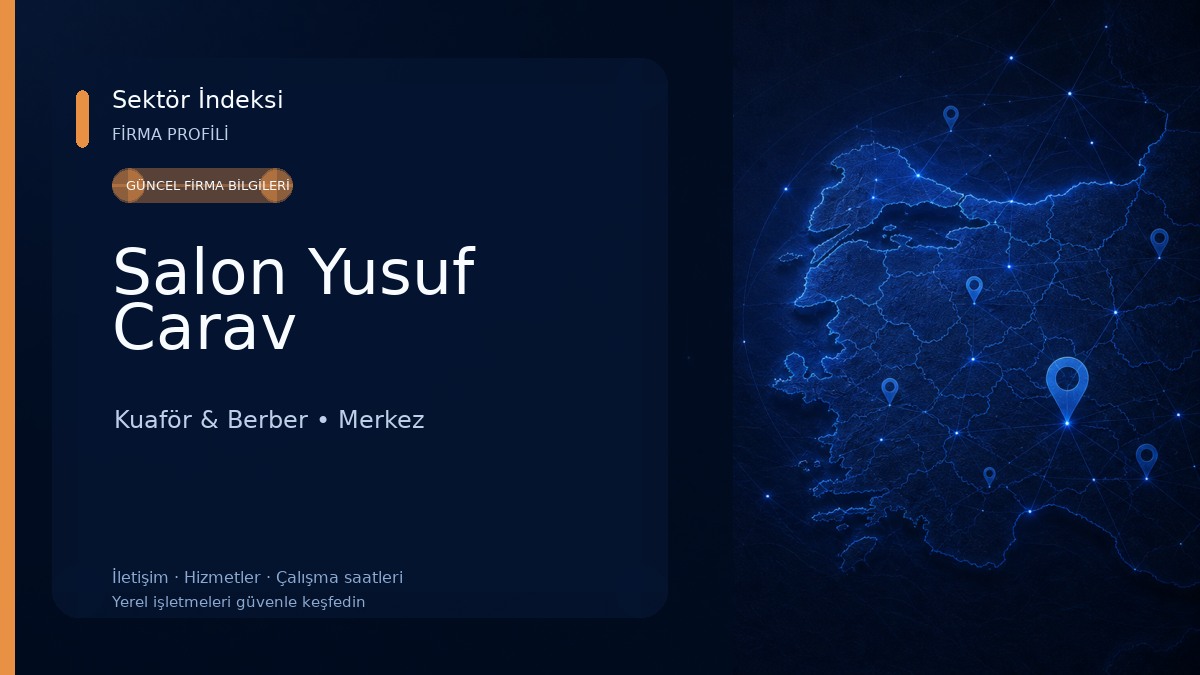 Salon Yusuf Carav Kuaför & Berber