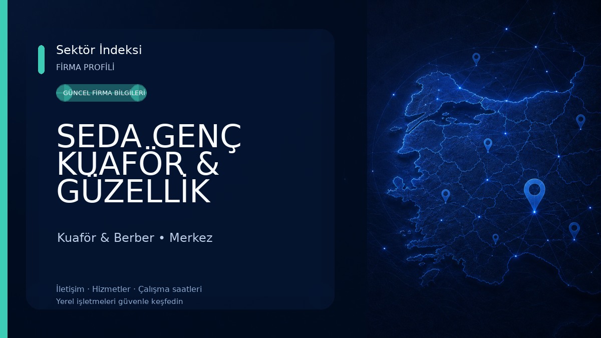 SEDA GENÇ KUAFÖR & GÜZELLİK Kuaför & Berber