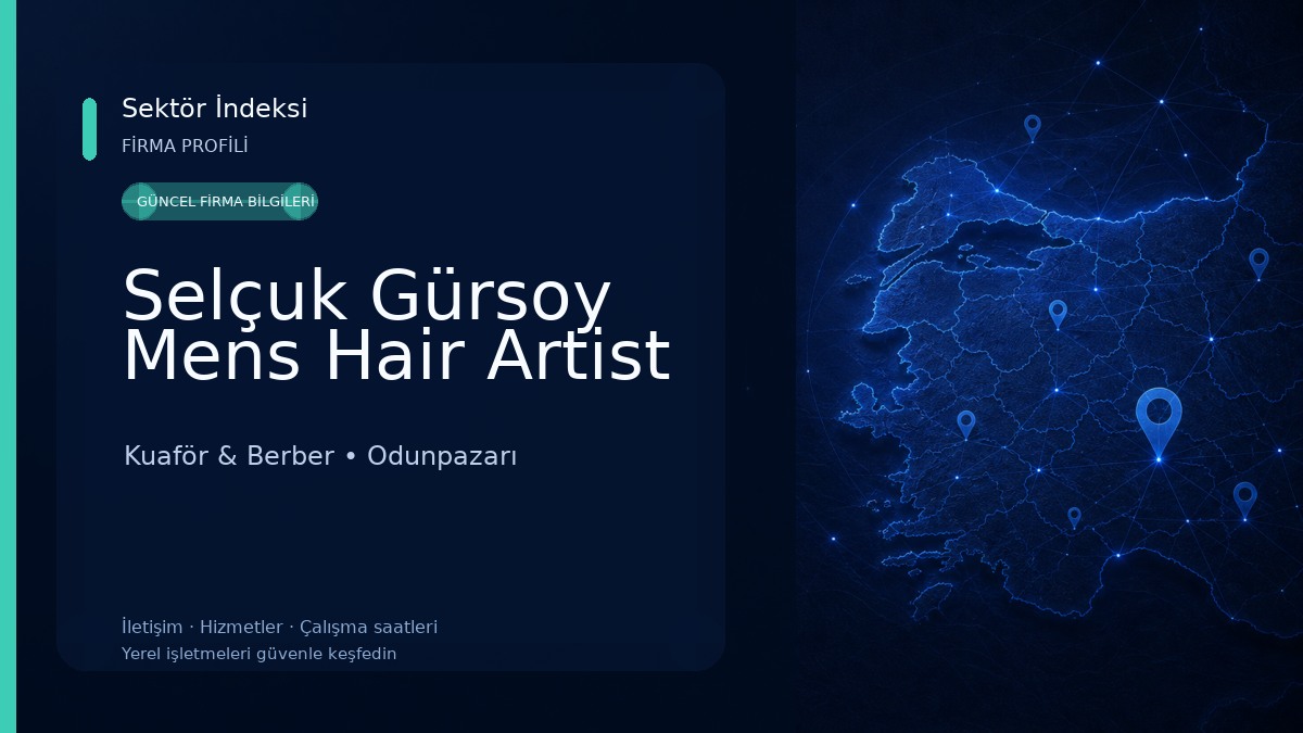 Selçuk Gürsoy Mens Hair Artist