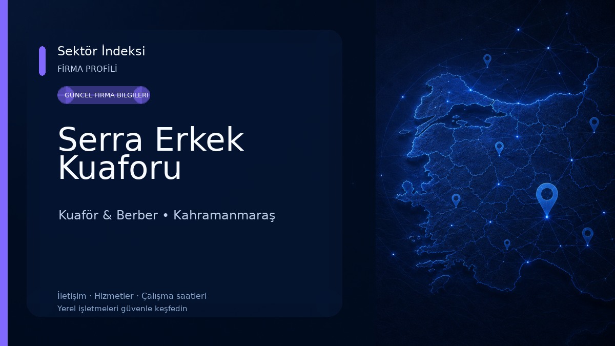 Serra Erkek Kuaforu Kuaför & Berber