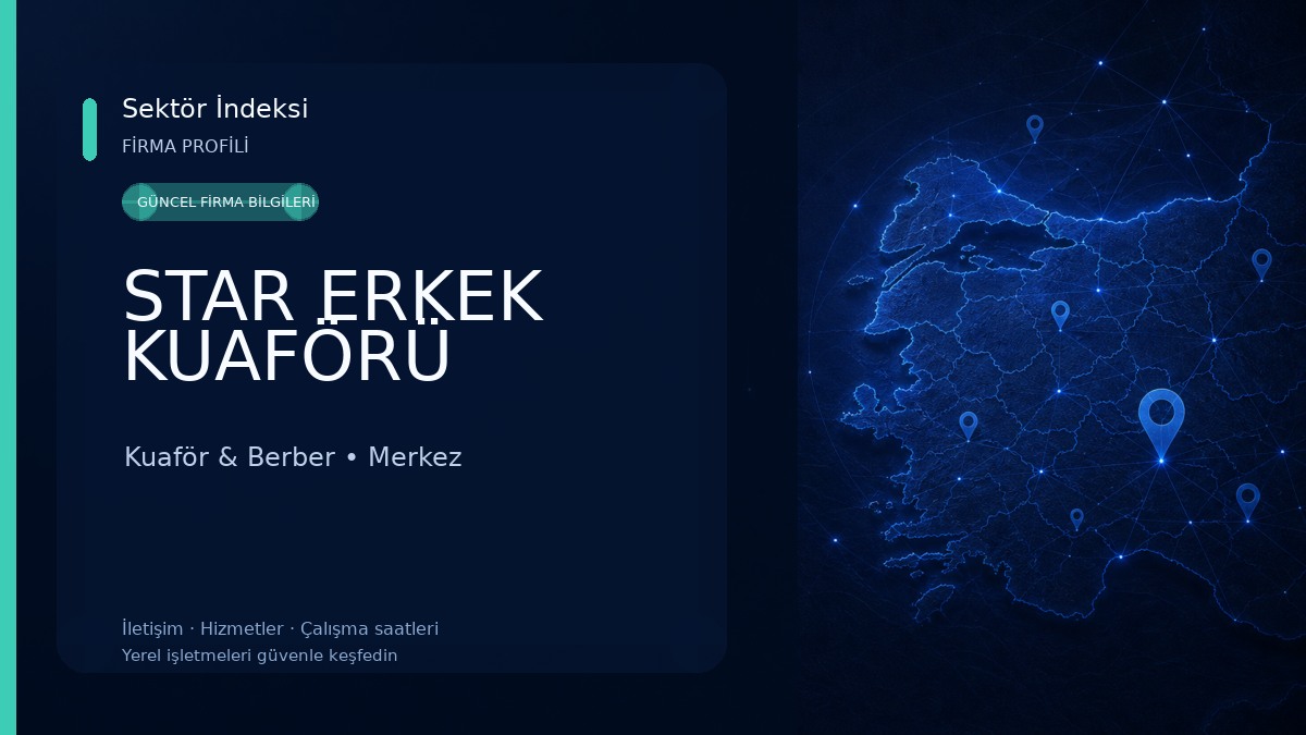 STAR ERKEK KUAFÖRÜ Kuaför & Berber