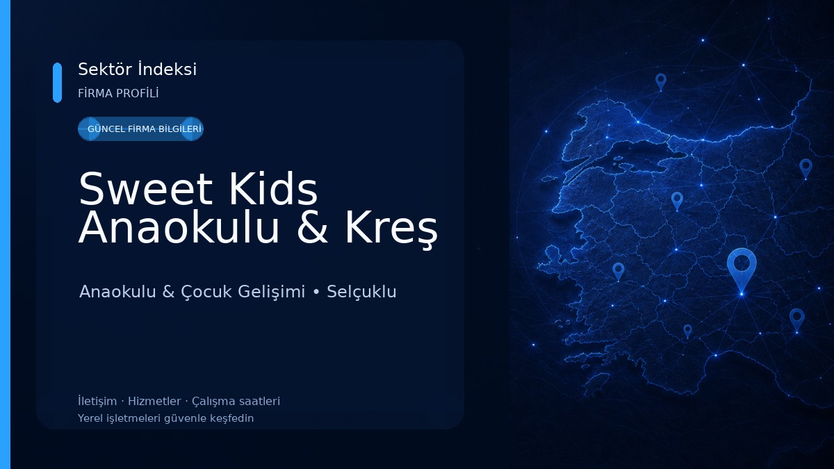 Sweet Kids Anaokulu & Kreş Anaokulu & Çocuk Gelişimi