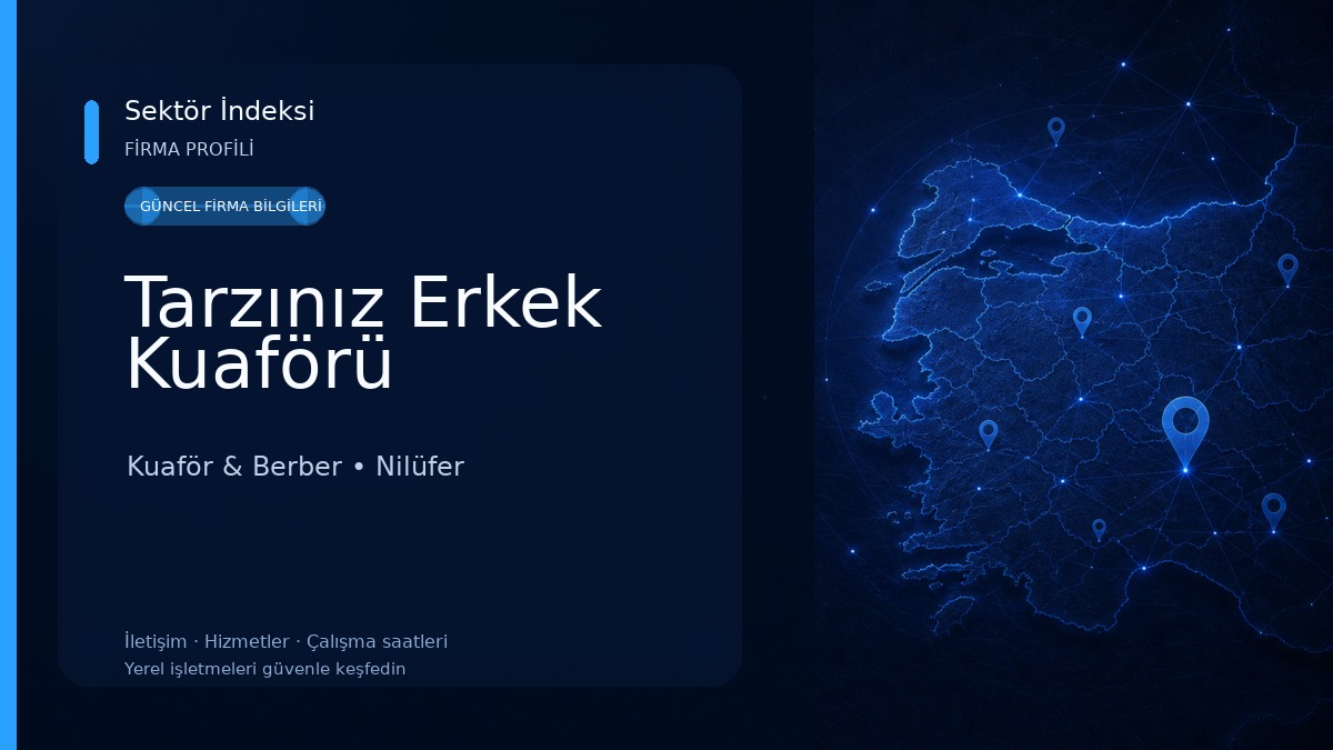 Tarzınız Erkek Kuaförü