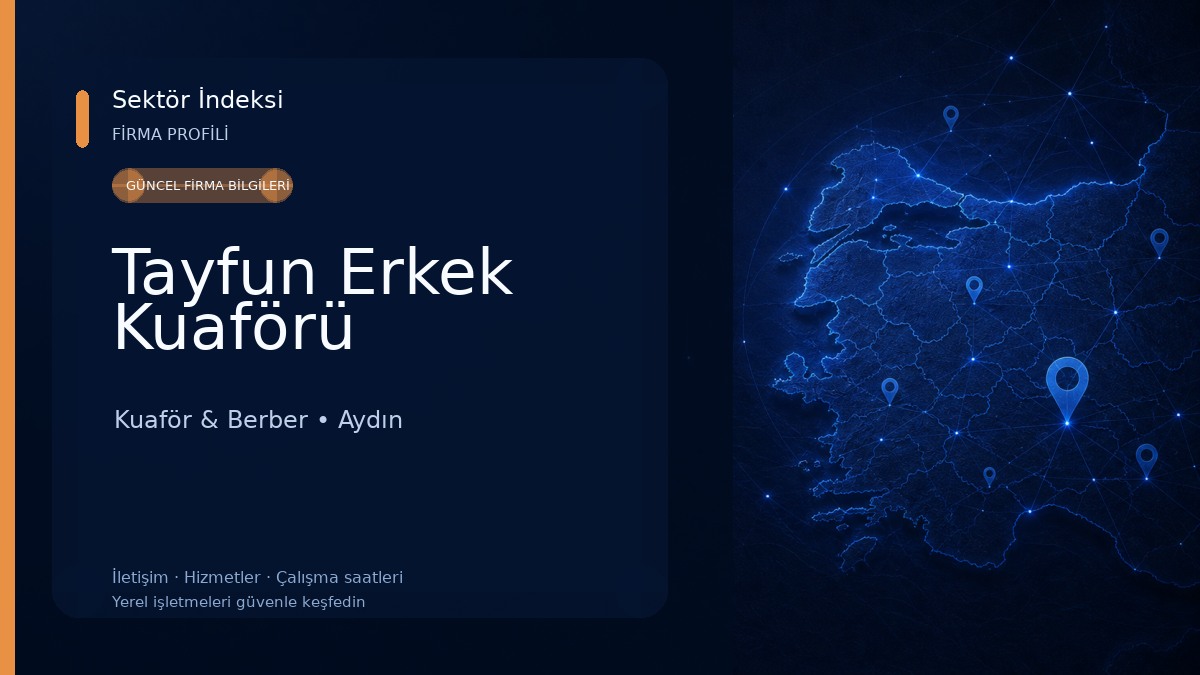 Tayfun Erkek Kuaförü Kuaför & Berber