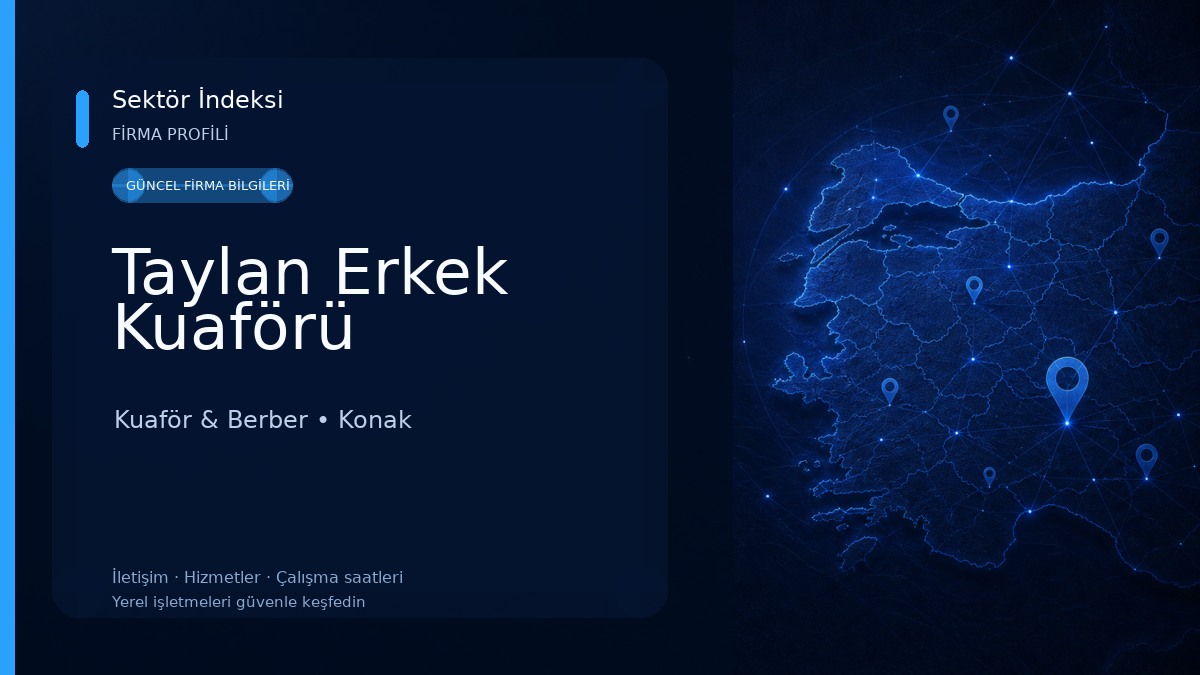 Taylan Erkek Kuaförü Kuaför & Berber