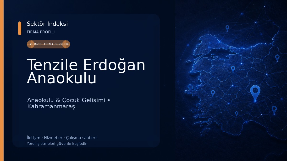 Tenzile Erdoğan Anaokulu Anaokulu & Çocuk Gelişimi