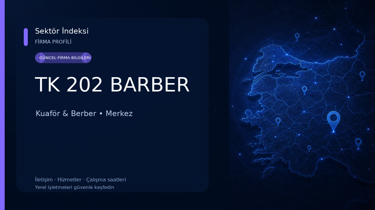 TK 202 BARBER
