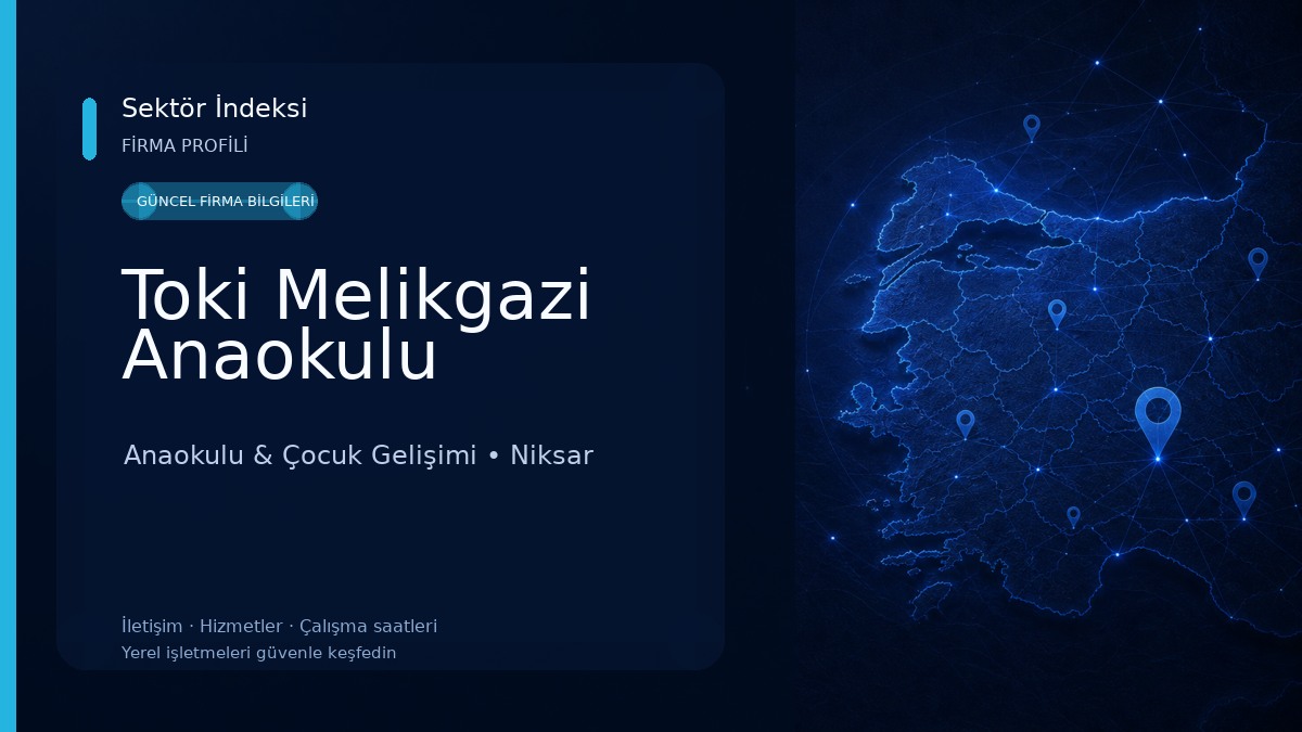 Toki Melikgazi Anaokulu Anaokulu & Çocuk Gelişimi