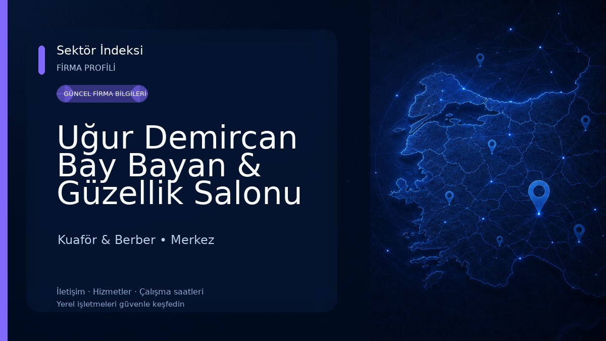 Uğur Demircan Bay Bayan & Güzellik Salonu 