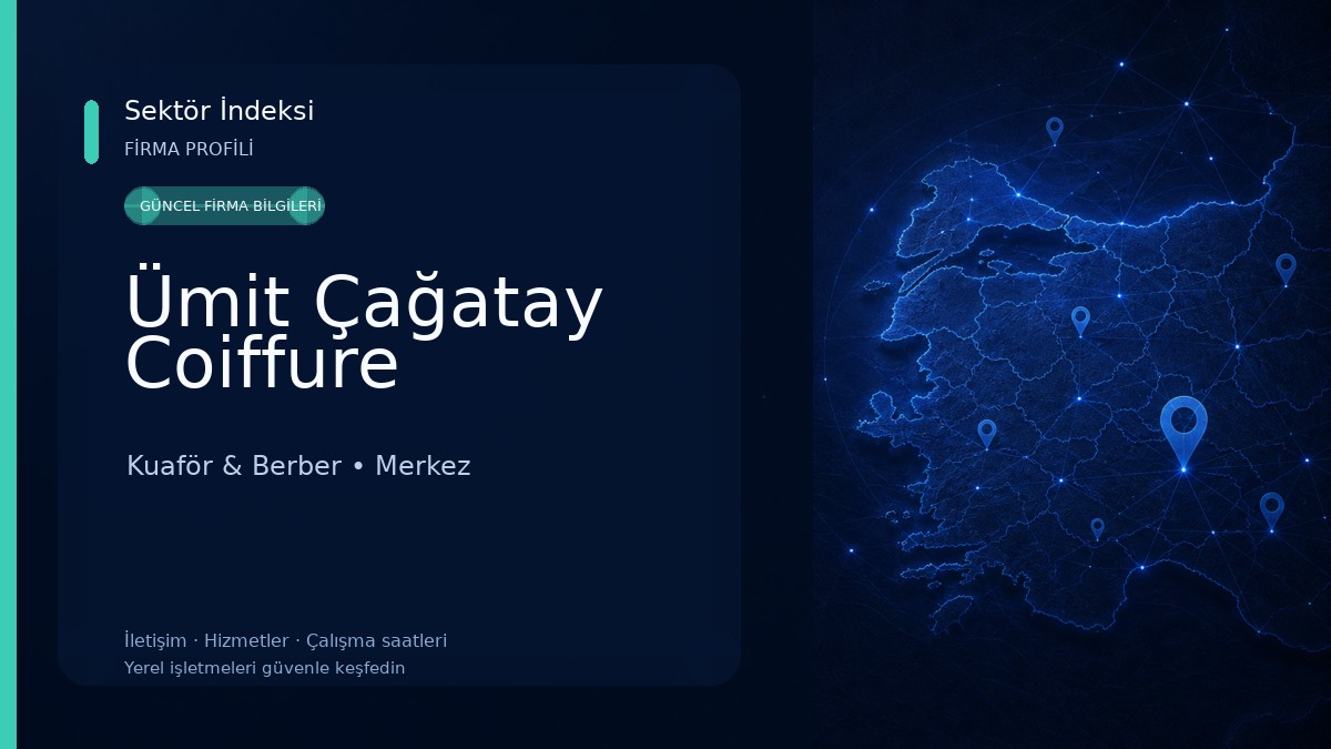 Ümit Çağatay Coiffure Kuaför & Berber