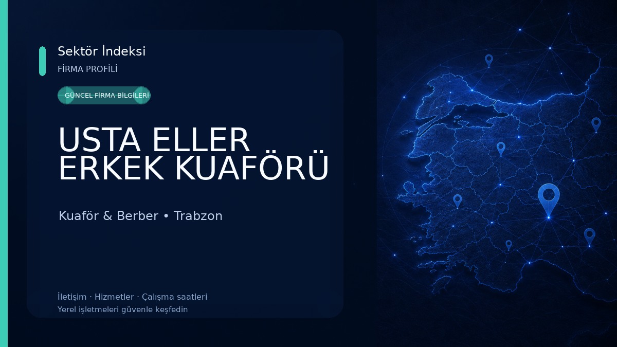 USTA ELLER ERKEK KUAFÖRÜ 