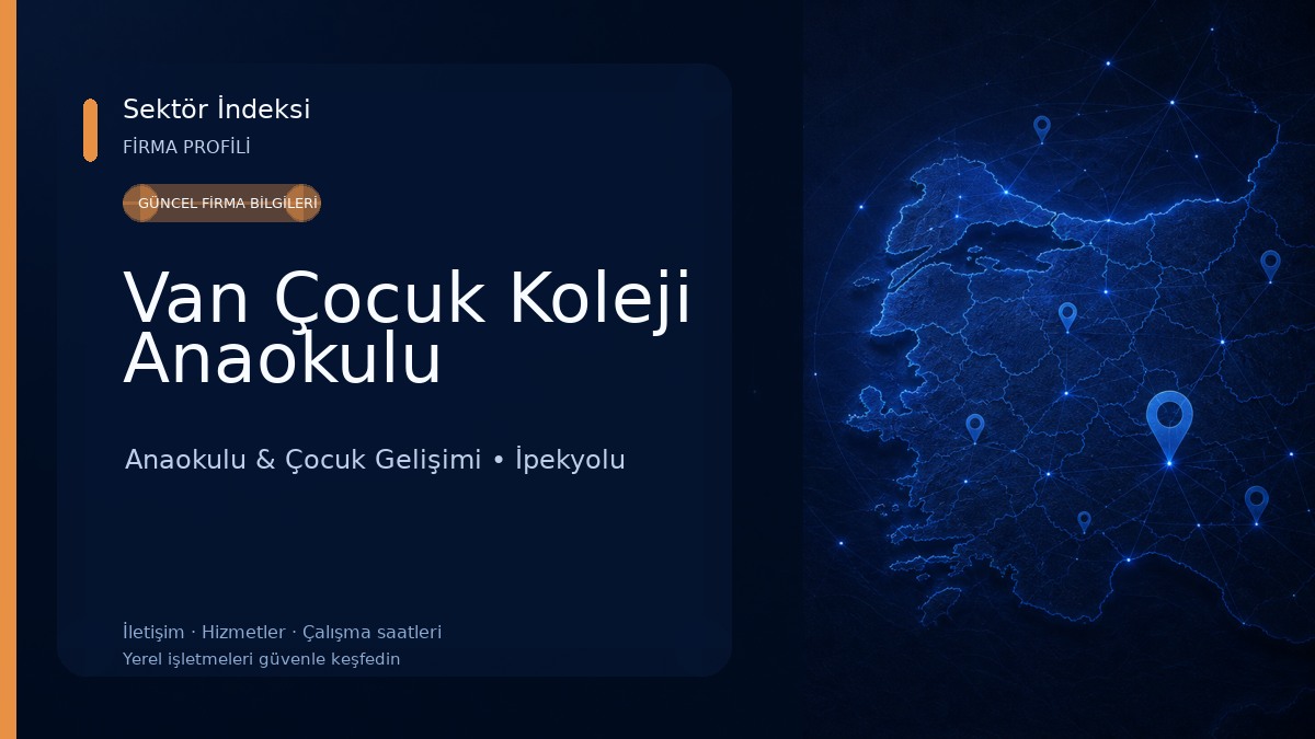 Van Çocuk Koleji Anaokulu