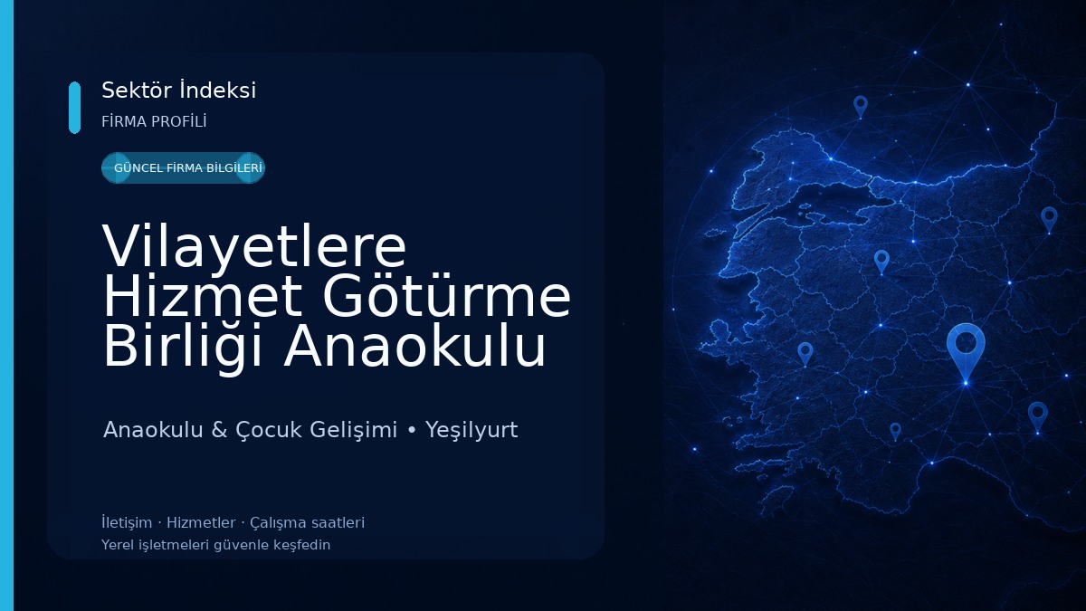 Vilayetlere Hizmet Götürme Birliği Anaokulu
