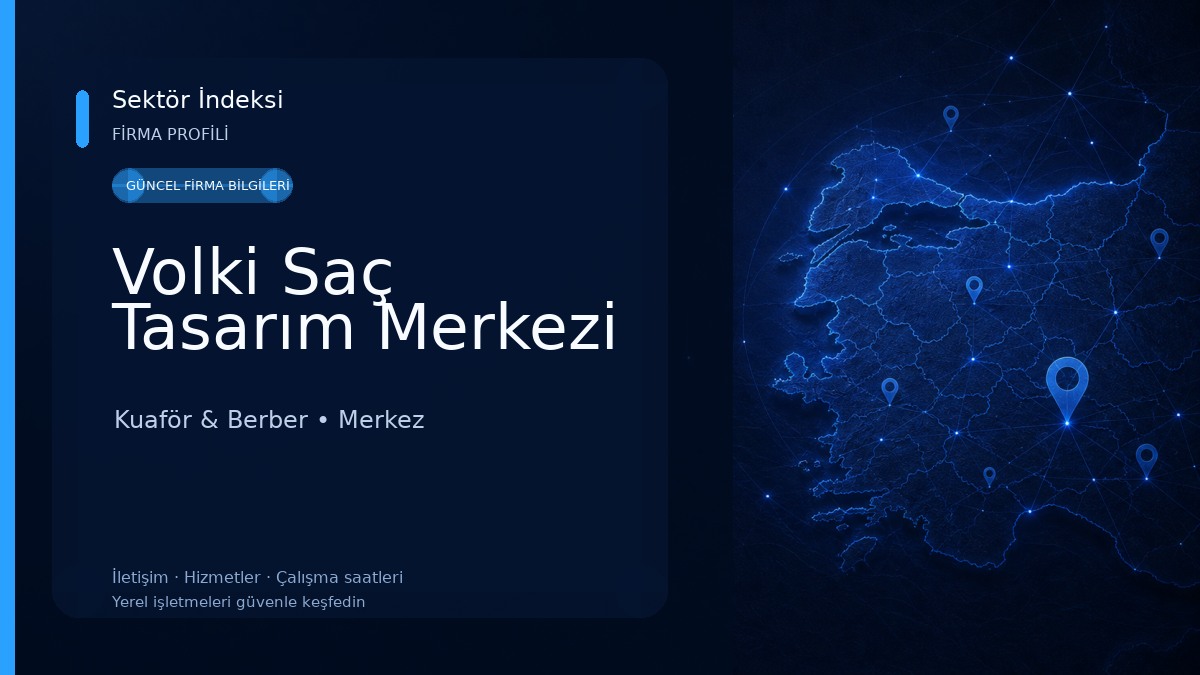 Volki Saç Tasarım Merkezi