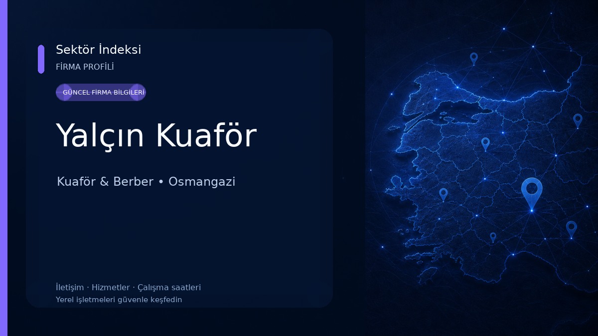 Yalçın Kuaför Kuaför & Berber
