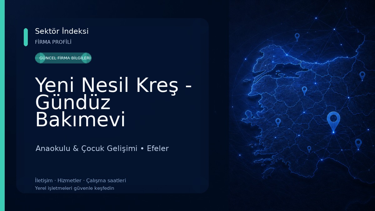 Yeni Nesil Kreş - Gündüz Bakımevi