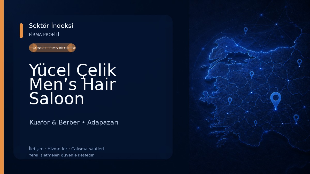 Yücel Çelik Men’s Hair Saloon Kuaför & Berber