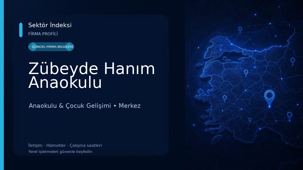Zübeyde Hanım Anaokulu Anaokulu & Çocuk Gelişimi
