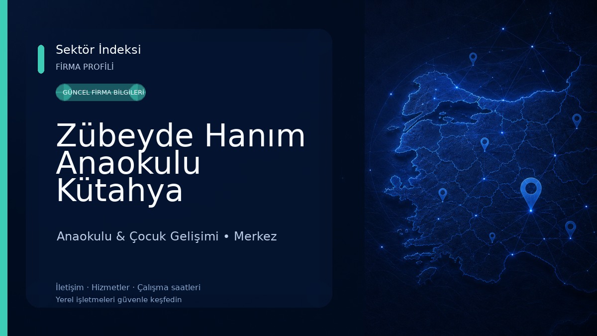 Zübeyde Hanım Anaokulu Kütahya Anaokulu & Çocuk Gelişimi